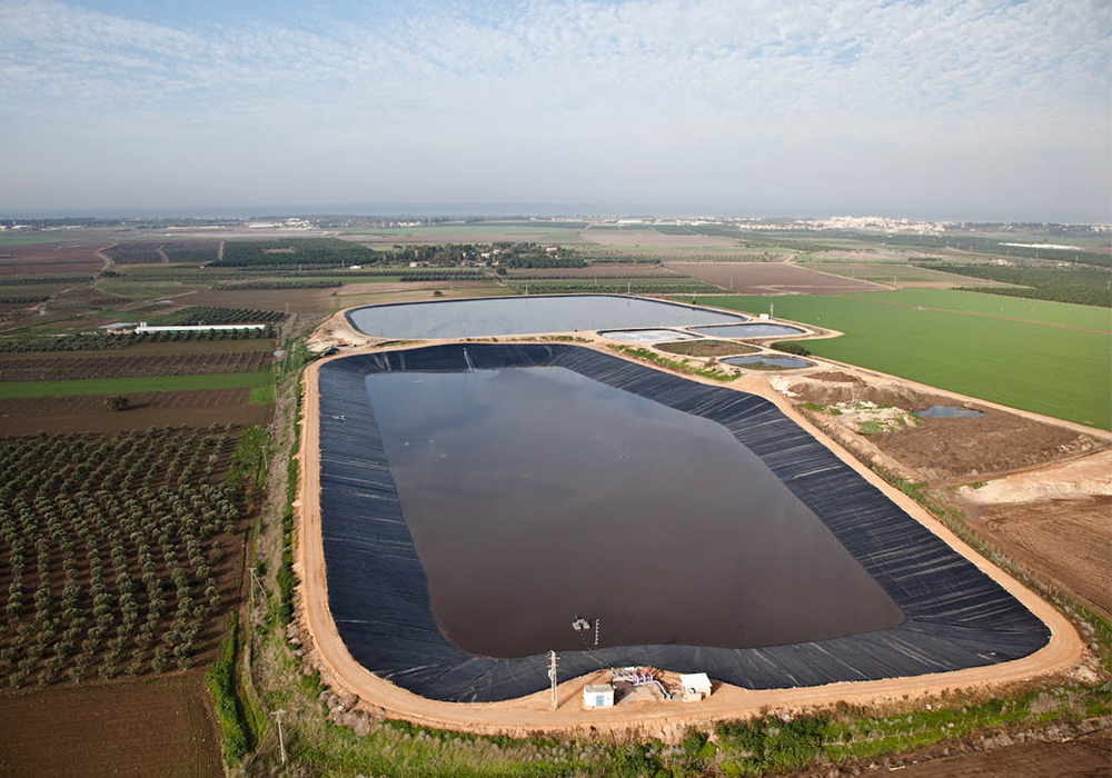 Water reservoirs lining - Beit Ha'emek water reservoir