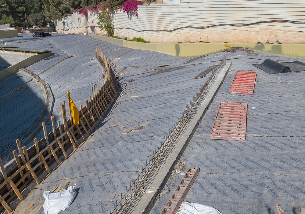 Drainage mats for green roof
