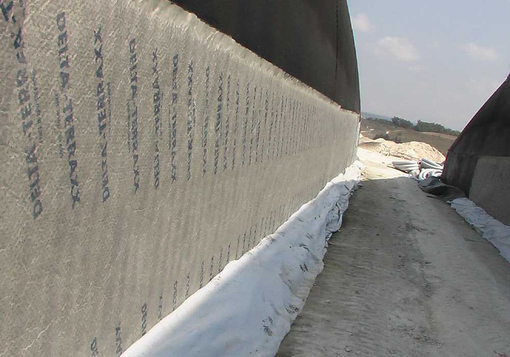 Drainage of underground structure - Nili Tunnels, Cross-Israel highway