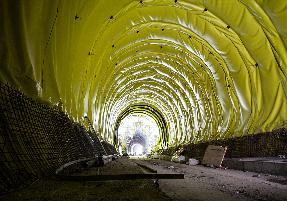 Tunnels waterproofing